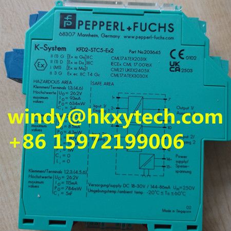 100% Brand New And Original Pepperl+Fuchs KFD2-STC5-Ex2 SMART Transmitter Power Supply